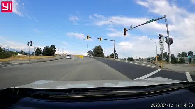 Video: 'I don't want to die today,' says driver after near miss in Delta