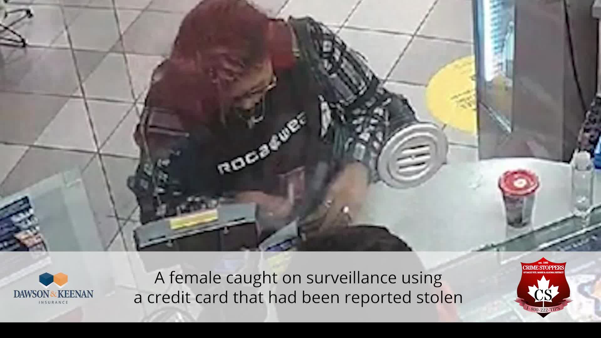 VIDEO: Cops looking for suspect who used stolen credit card - Sault Ste ...
